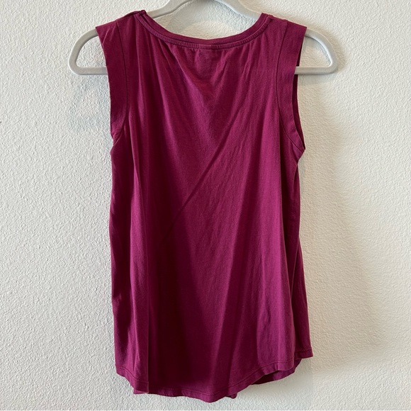 Alternative Apparel Burgundy Tank Top - Picture 4 of 5
